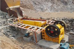 顎式破碎設(shè)備的運行與結(jié)構(gòu)特征